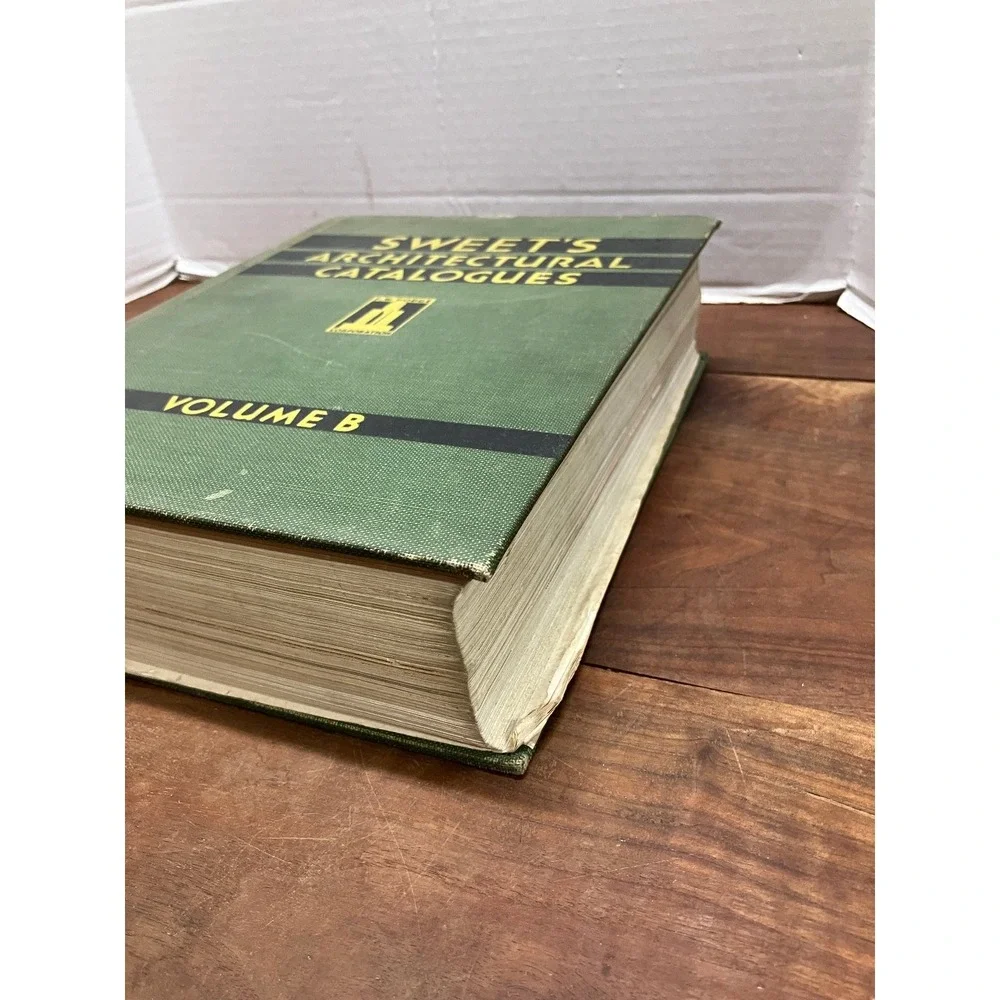 Sweet's Architectural Catalogues Vol B 1931 F.W. Dodge Vintage Building